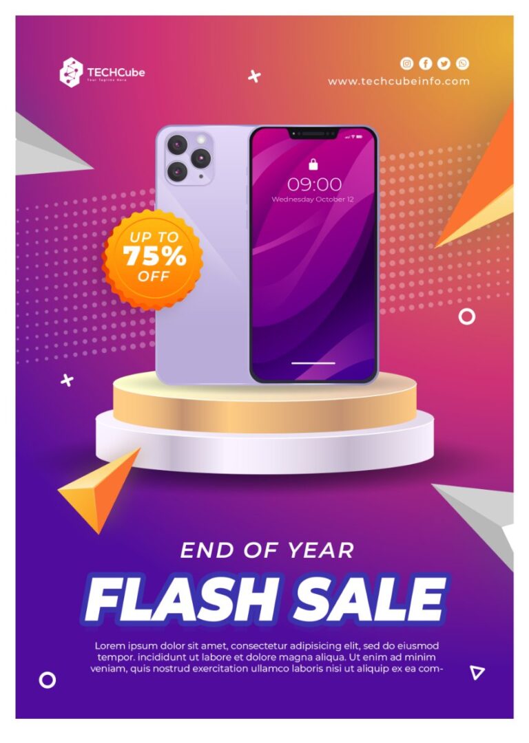 Banner Flash Sale Cuối Năm