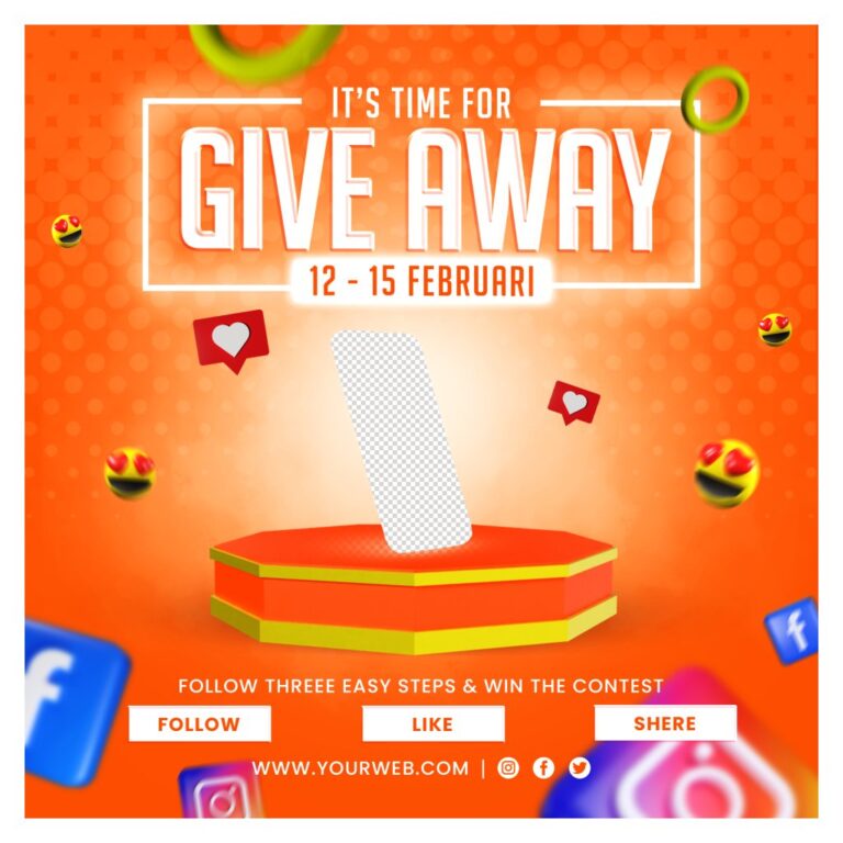 Banner Giveaway Đẹp