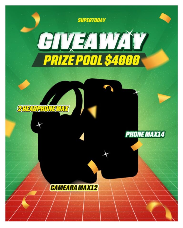 Mẫu banner giveaway độc đáo