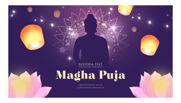 Banner Lễ Magha Puja