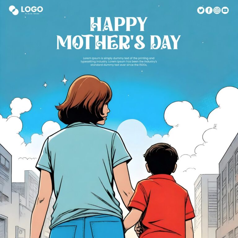 Banner Ngày của Mẹ vector