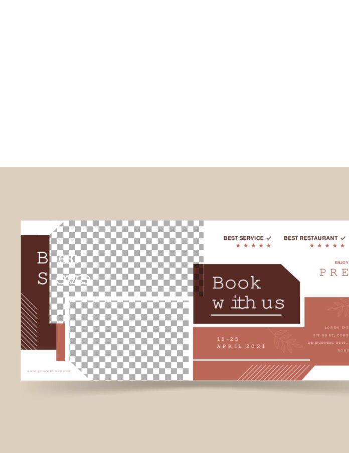 Mẫu banner nhà hàng EPS