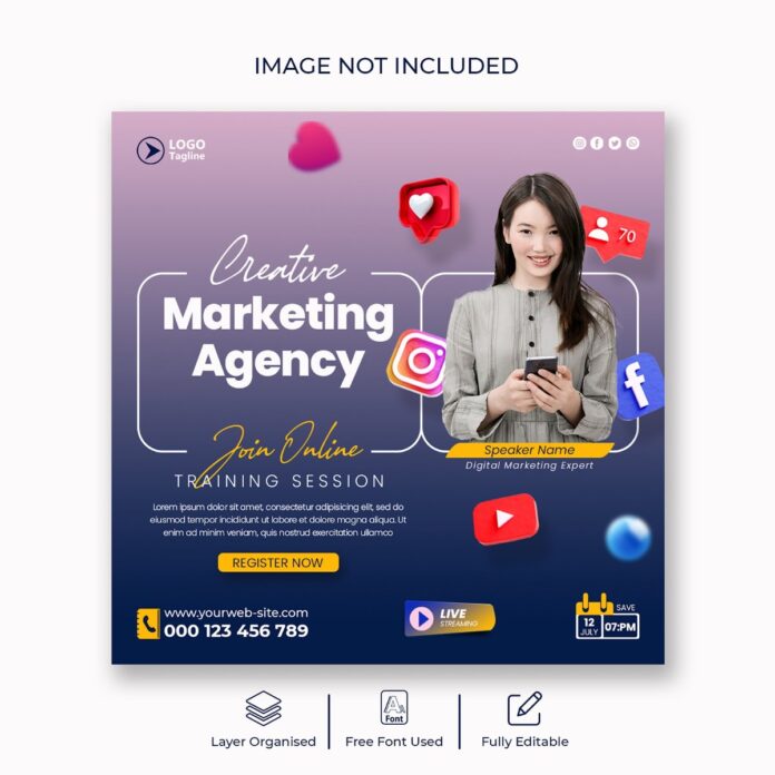 Banner quảng cáo Marketing Agency