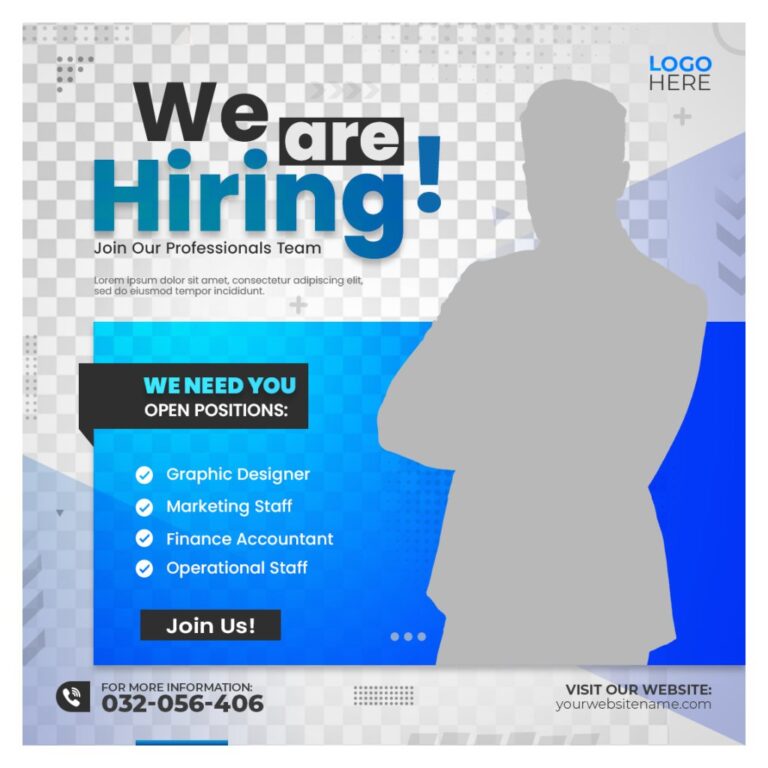 Mẫu banner tuyển dụng
