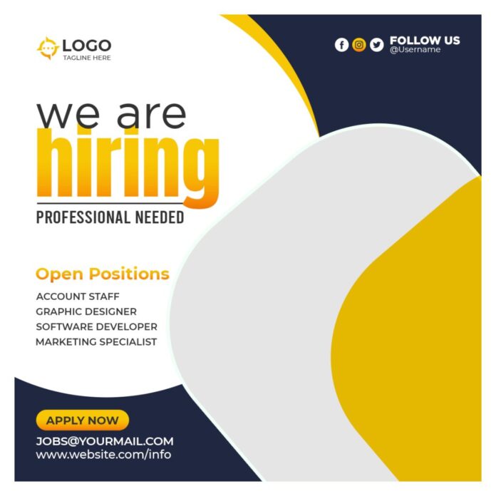 Banner tuyển dụng chuyên nghiệp