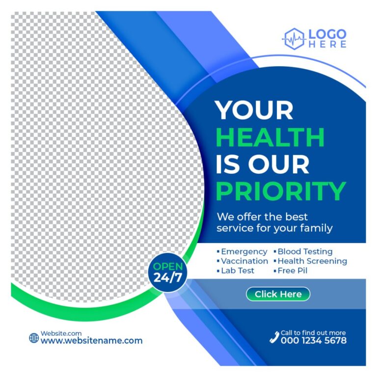 Banner y tế chăm sóc sức khỏe
