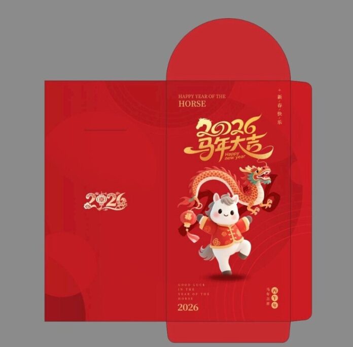 Mẫu bao lì xì Tết 2026