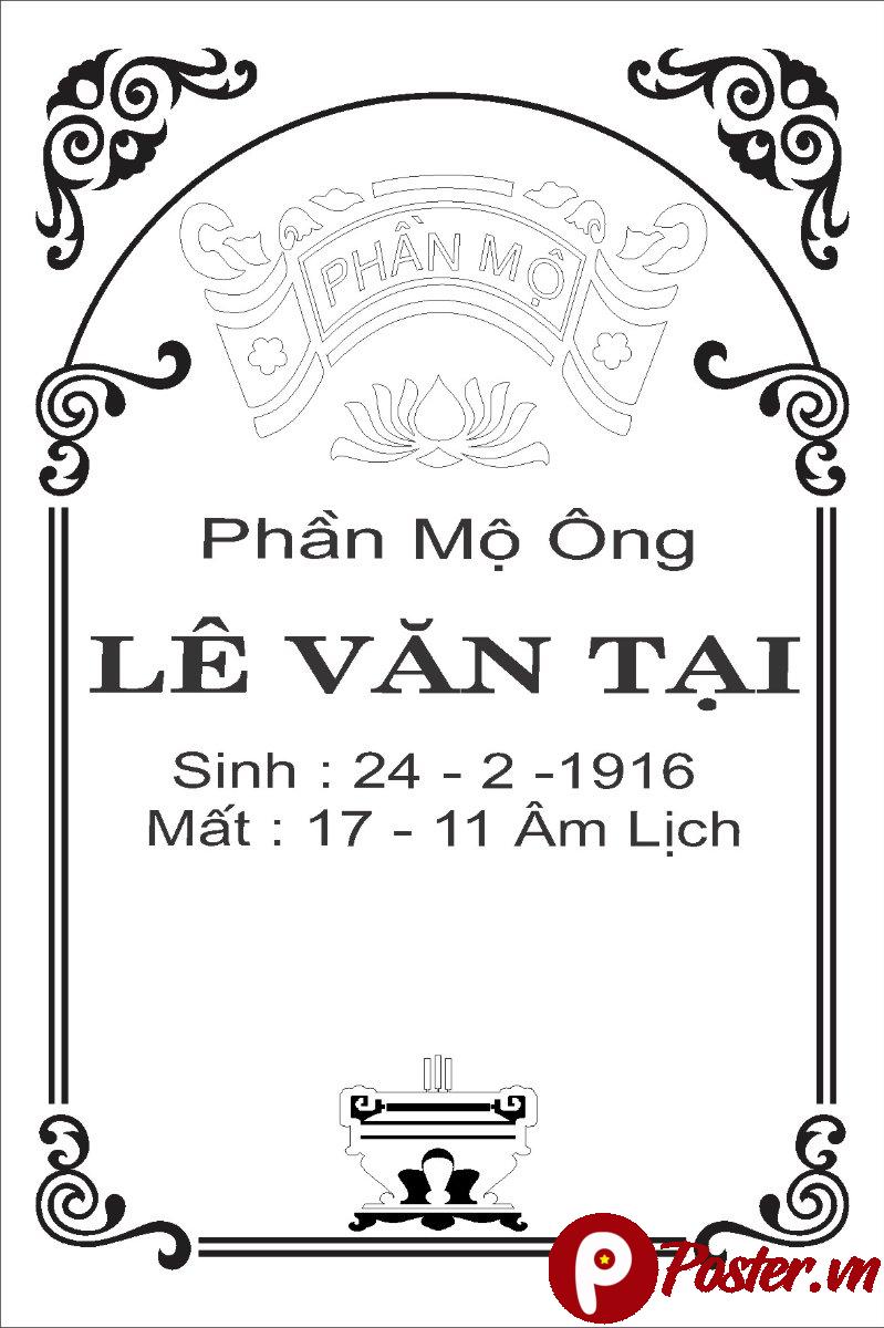 Mẫu bia mộ bia đá vector 68