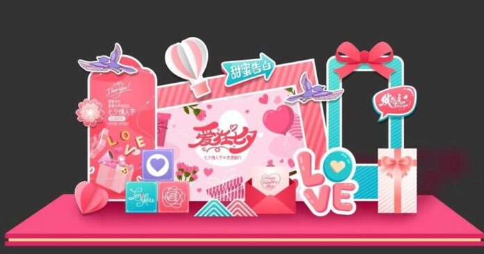 Mẫu Decor Trang Trí Valentine