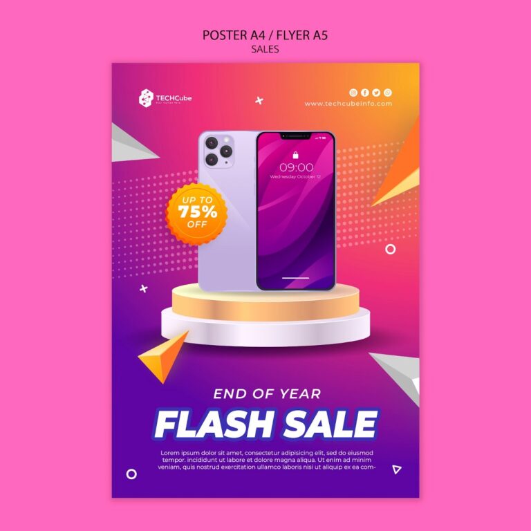Flyer A4/A5 Sale Cuối Năm