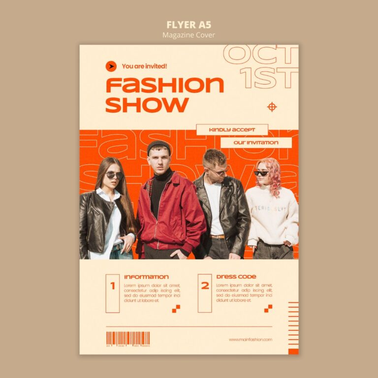 Flyer A5 Tạp Chí Thời Trang