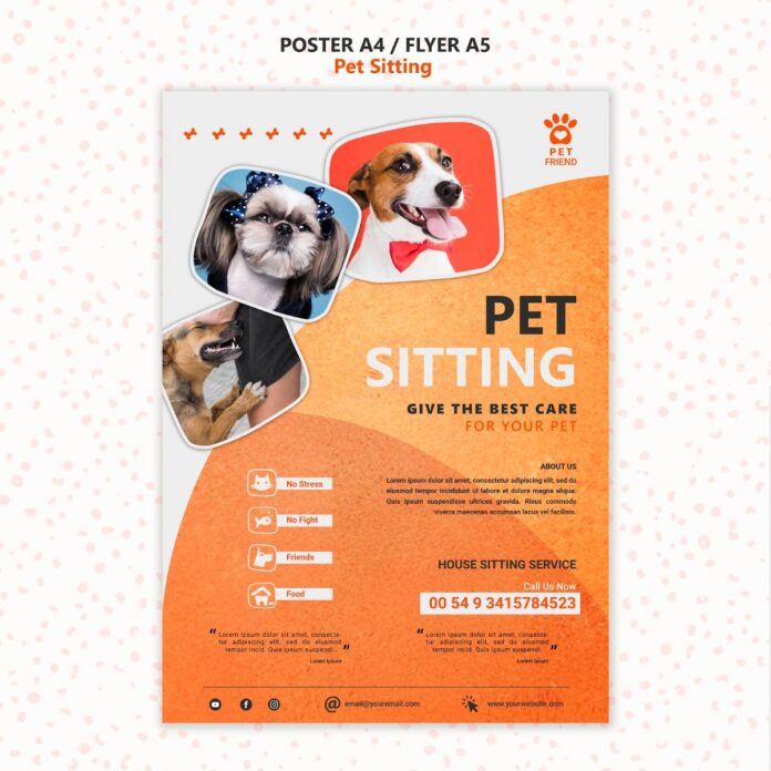 Flyer Chăm Sóc Thú Cưng