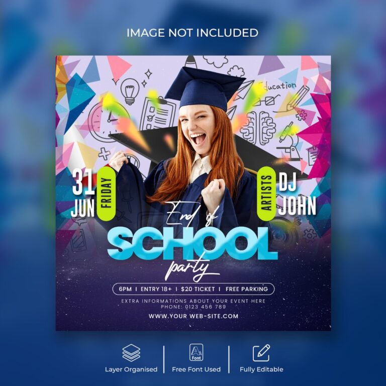 Flyer Party Tốt Nghiệp