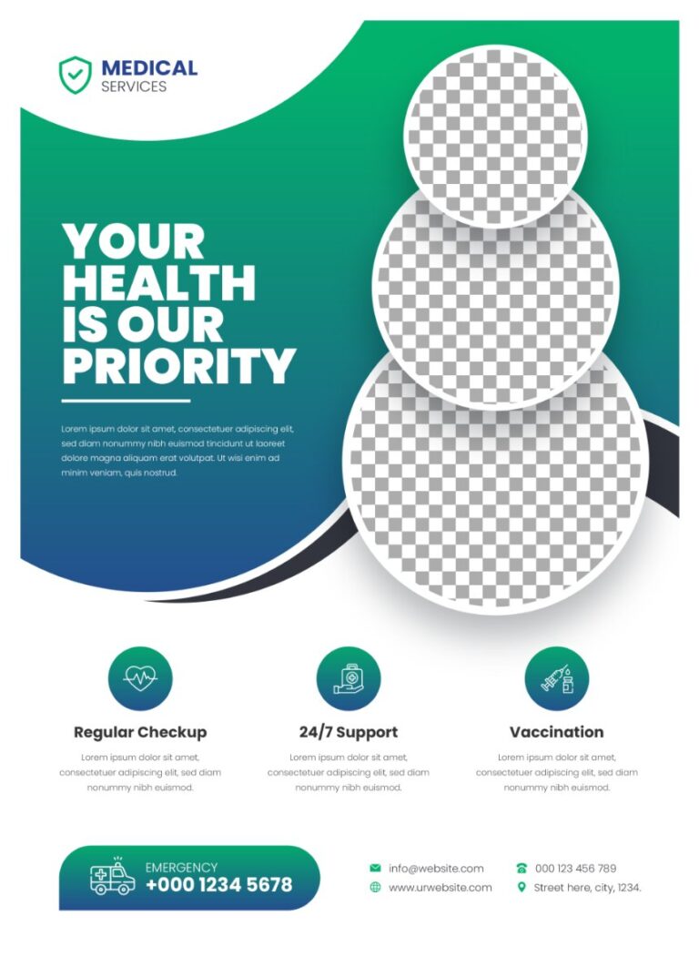 Mẫu flyer y tế chuyên nghiệp mf-09