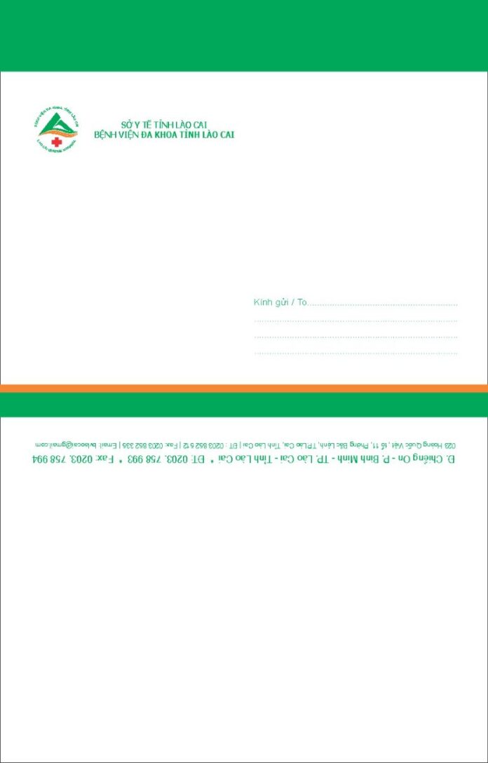 Mẫu giấy mời thư mời bệnh viện