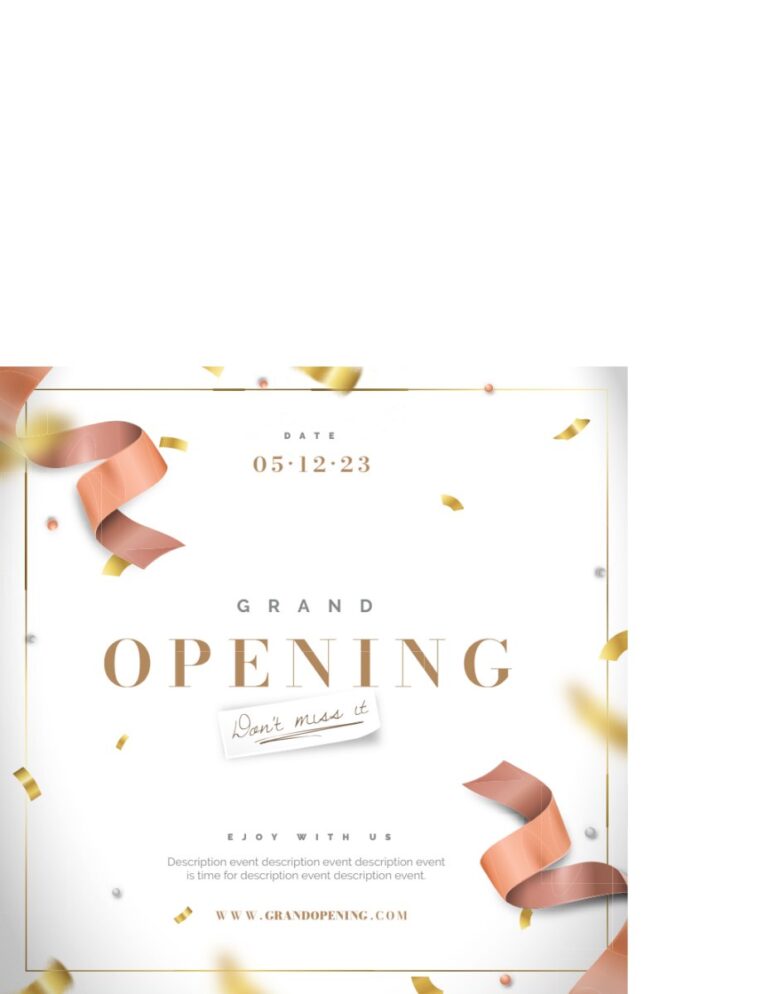 Mẫu Grand Opening EPS