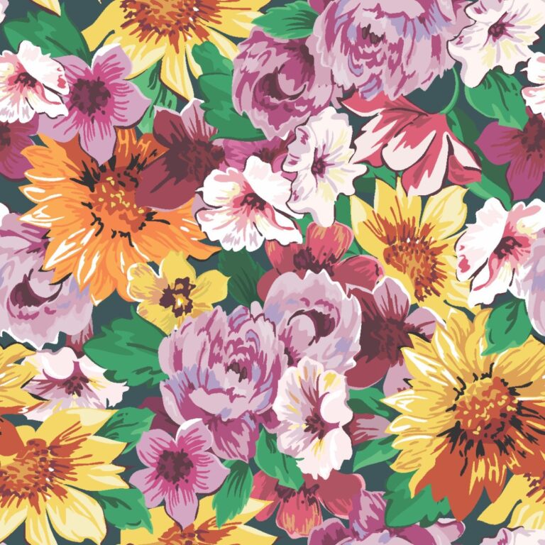 Họa tiết hoa văn vector đẹp