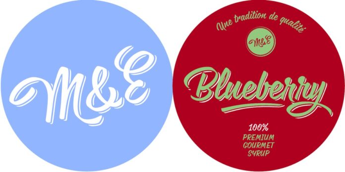 Logo Blueberry Vector Đẹp