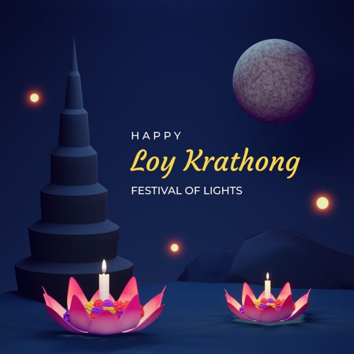 Loy Krathong Vector
