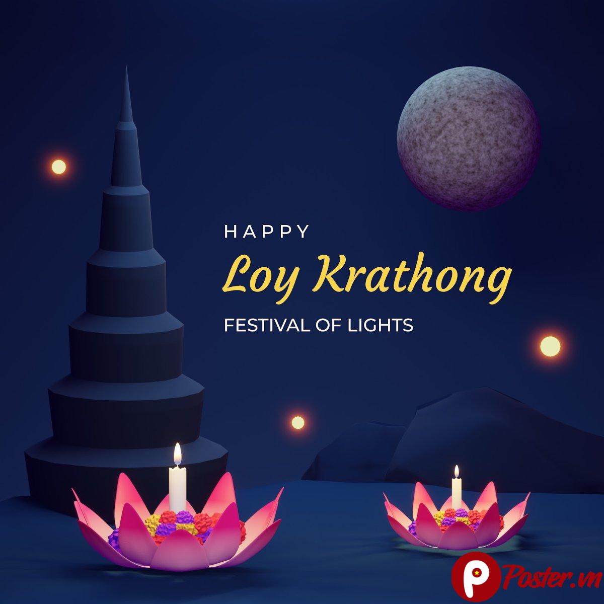 Loy Krathong Vector