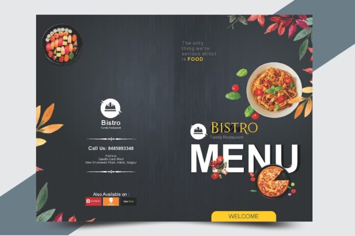 Mẫu menu nhà hàng đẹp