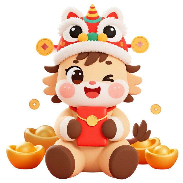 Ngựa 3D Tết ngộ nghĩnh