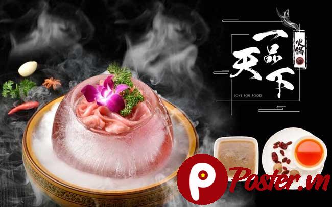 Mẫu Poster Lẩu Hấp Dẫn