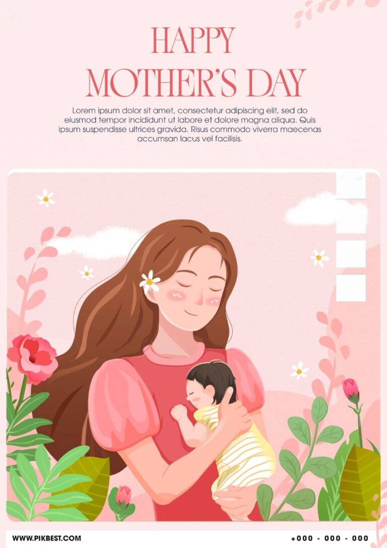 Poster Ngày của Mẹ vector