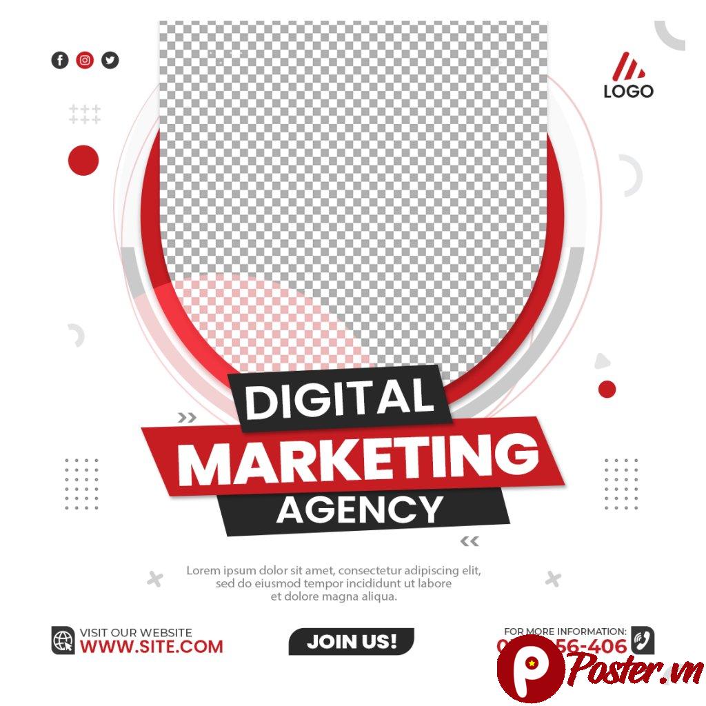 Mẫu quảng cáo digital marketing
