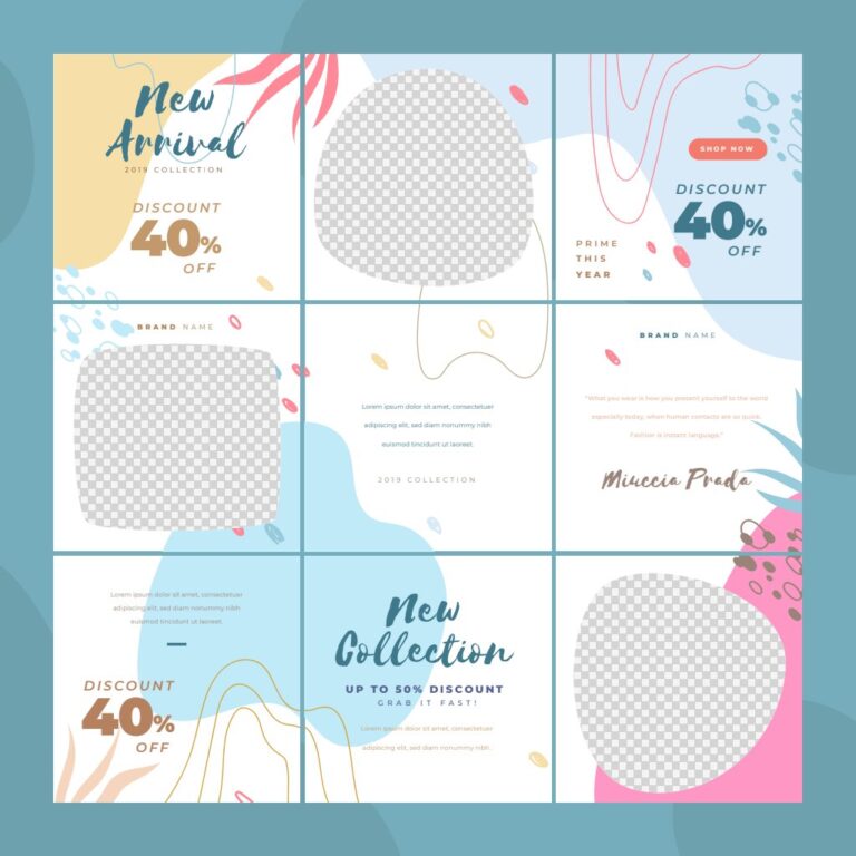 Mẫu Social Media Post Khuyến Mãi