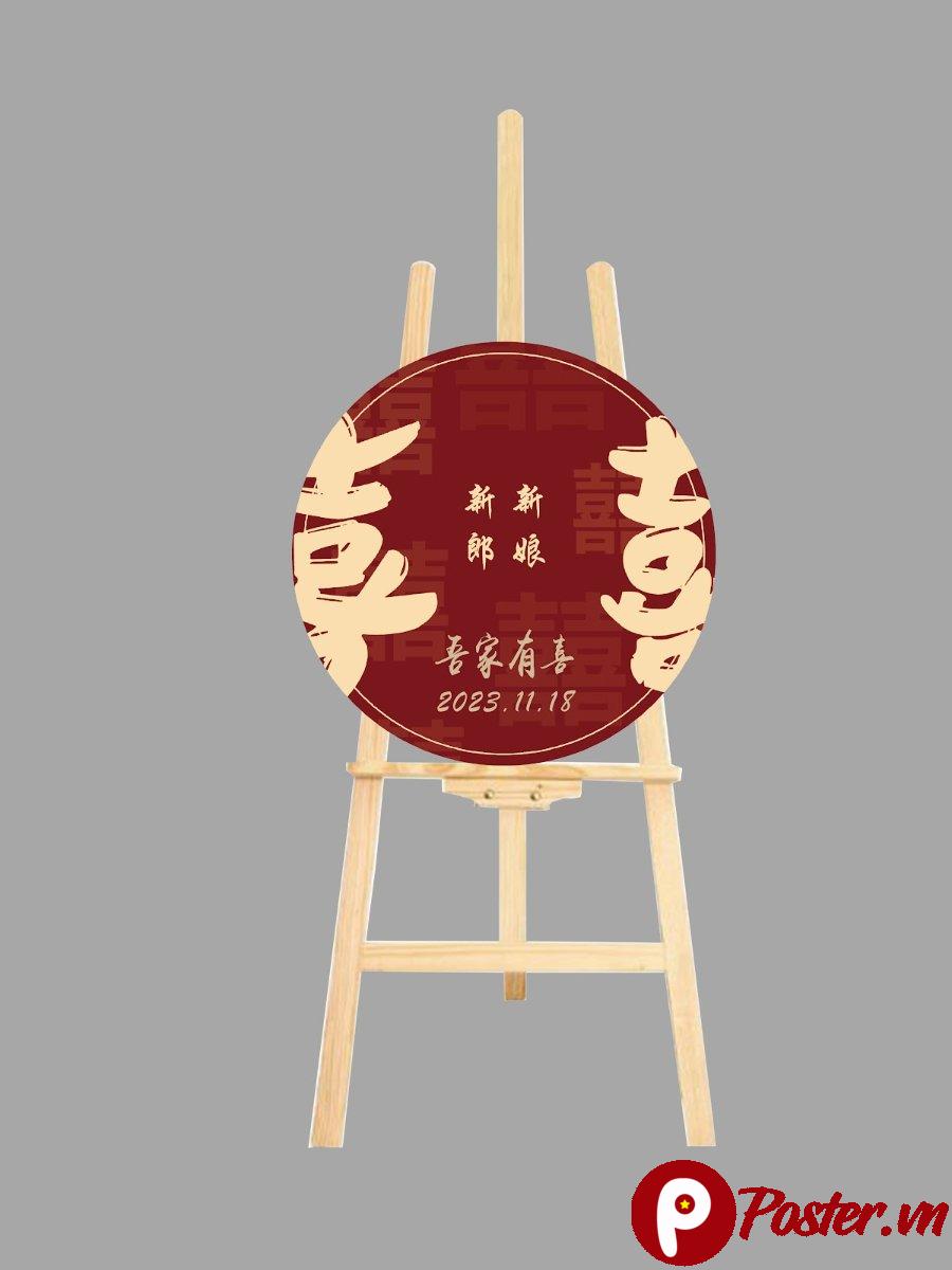 Standee Sinh Nhật Hoa Ly - Chi tiết 2