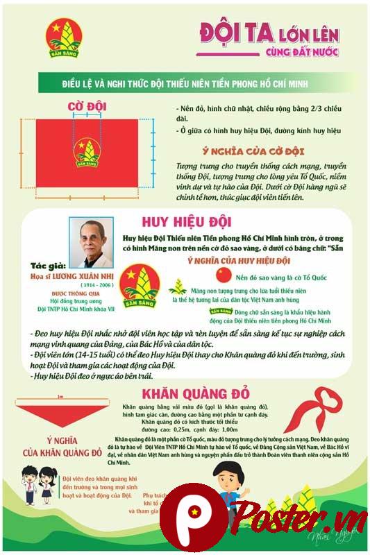 Mẫu trang trí phòng đội chuẩn