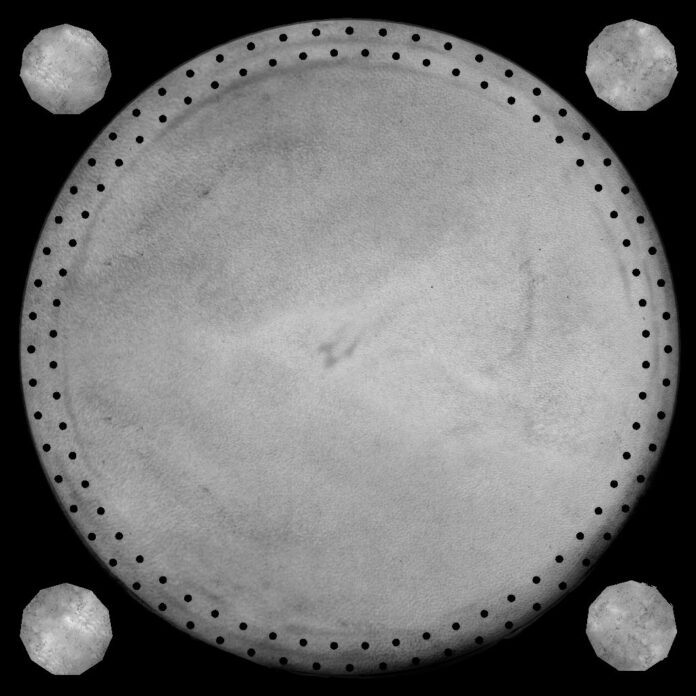 Mẫu trống đồng vector cổ