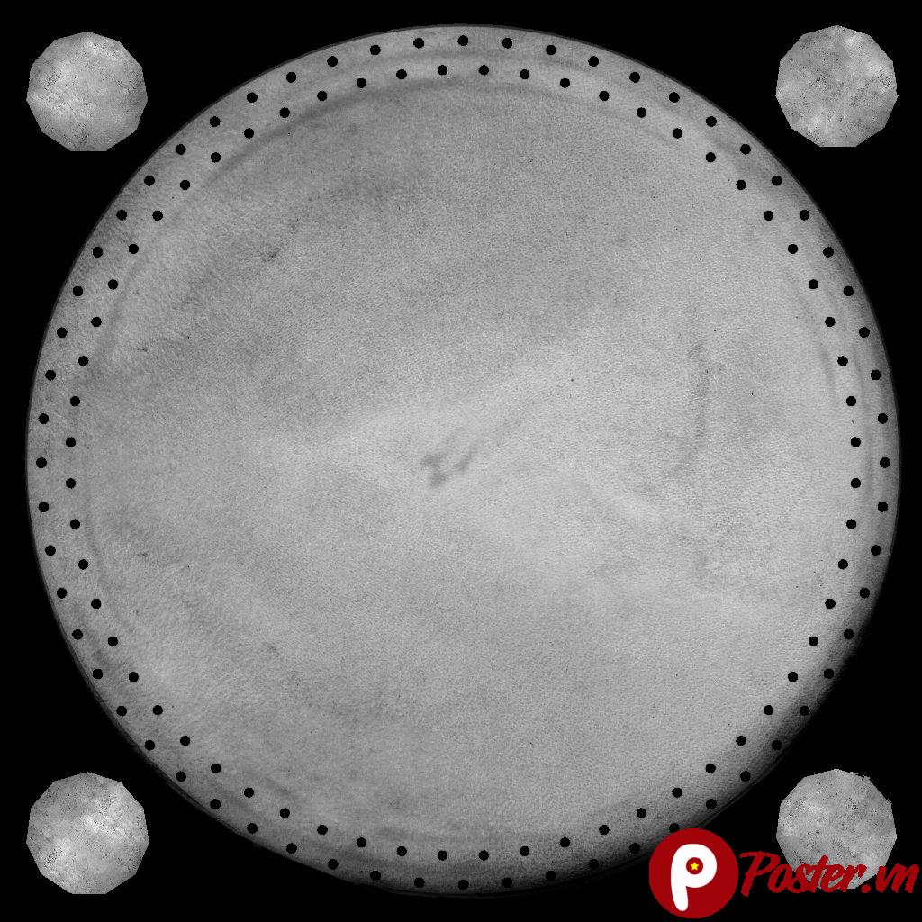 Mẫu trống đồng vector cổ