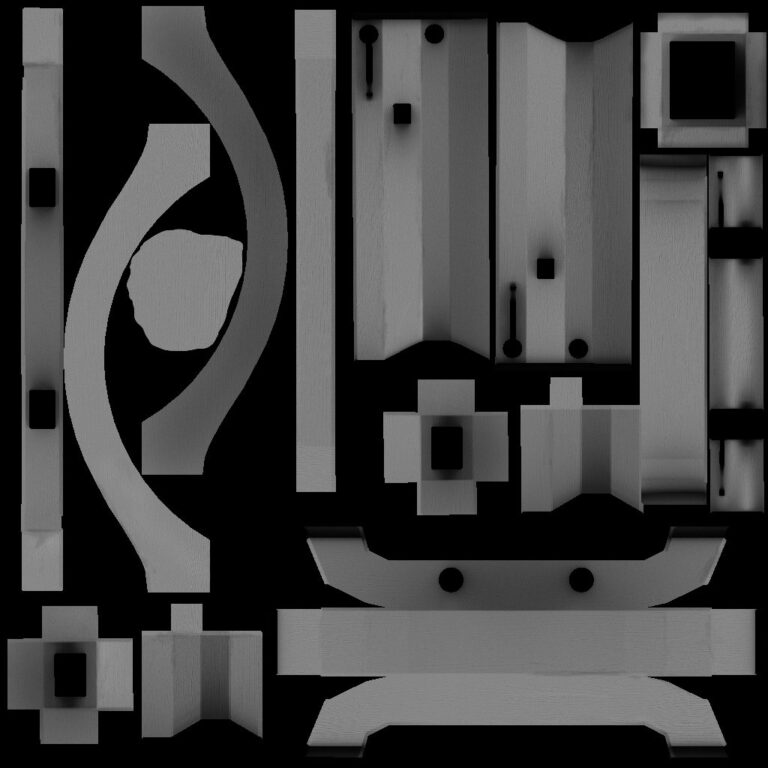 Mẫu UV Map 3D đa dạng