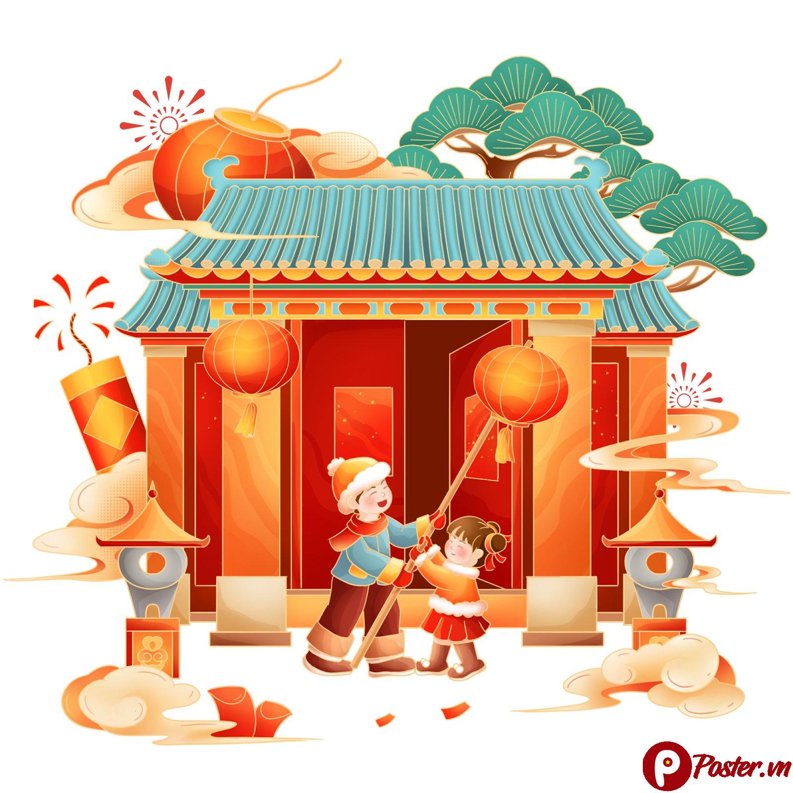 Minh họa Tết Chibi PSD Đáng Yêu - 1kDpNkalZWr2ySV9-kkJrqMjeYnRbTQHh