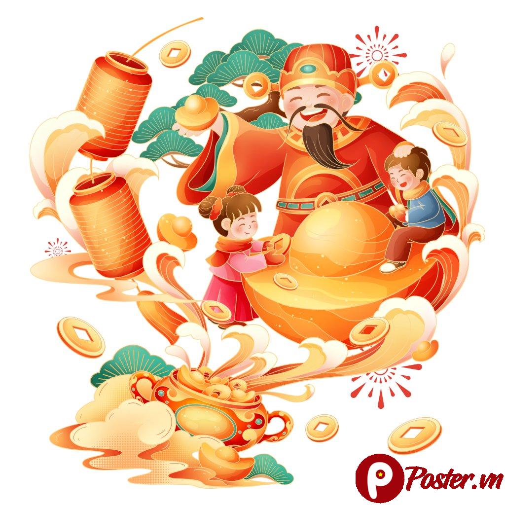 Minh Họa Tết Sum Vầy PNG Sắc Nét - 1y5I3pti085LblGvNLKnvwF3ABJ1Pm5TF