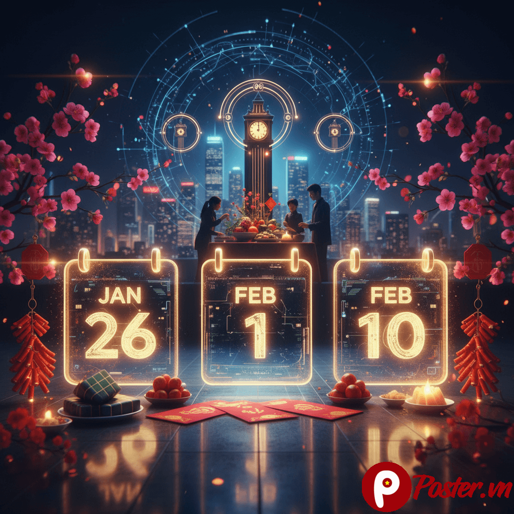 Xem Lịch Tết 2026: 10 Ngày Đẹp Nhất Để Xuất Hành - xuất hành 2026 - 4