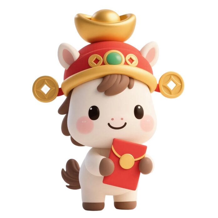 Ngựa 3D Tết 2025