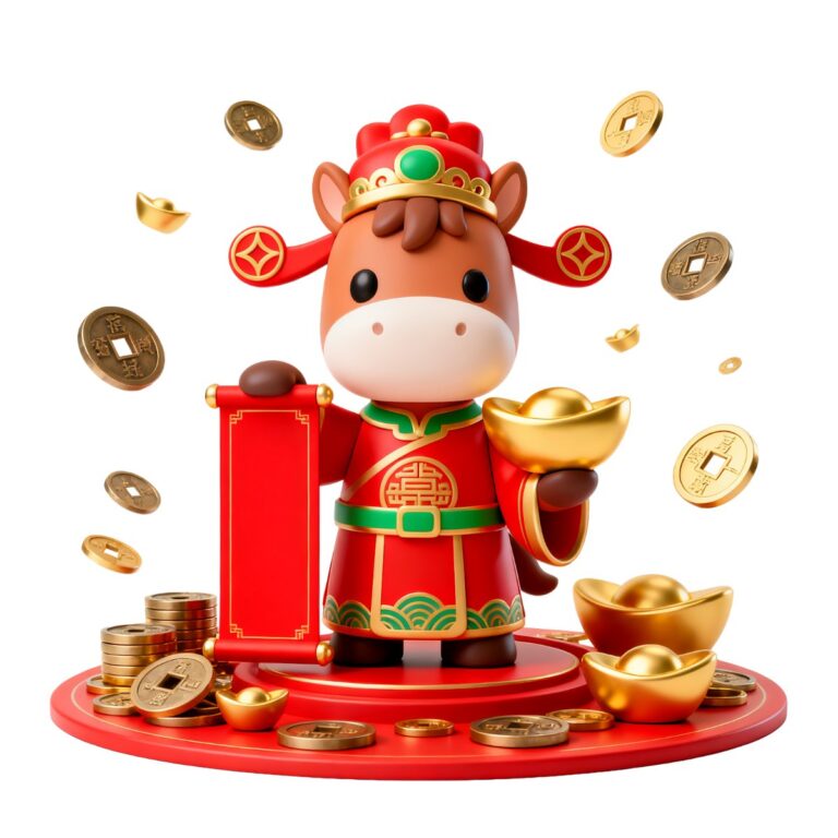 Ngựa 3D Tết cát tường