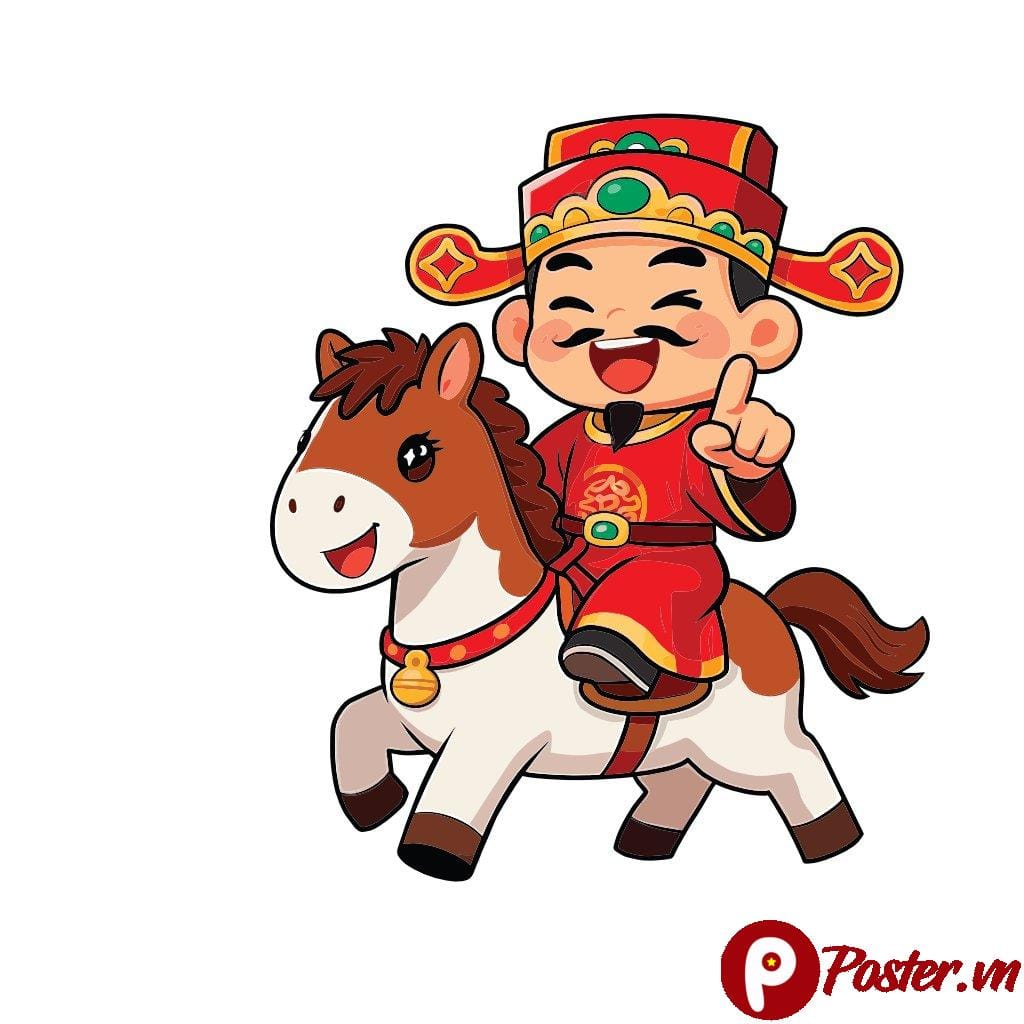 Ngựa Chibi Chúc Phúc Vector AI Tết Đẹp - 17YIcOWK5u3kd-jmxZfV6EzjBg9V8wgMp