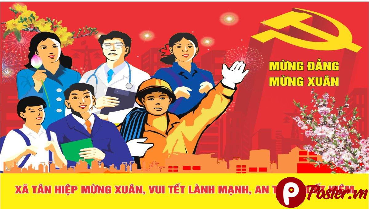 Pano Mừng Đảng Mừng Xuân Nhâm Dần 2022 - Chi tiết 1