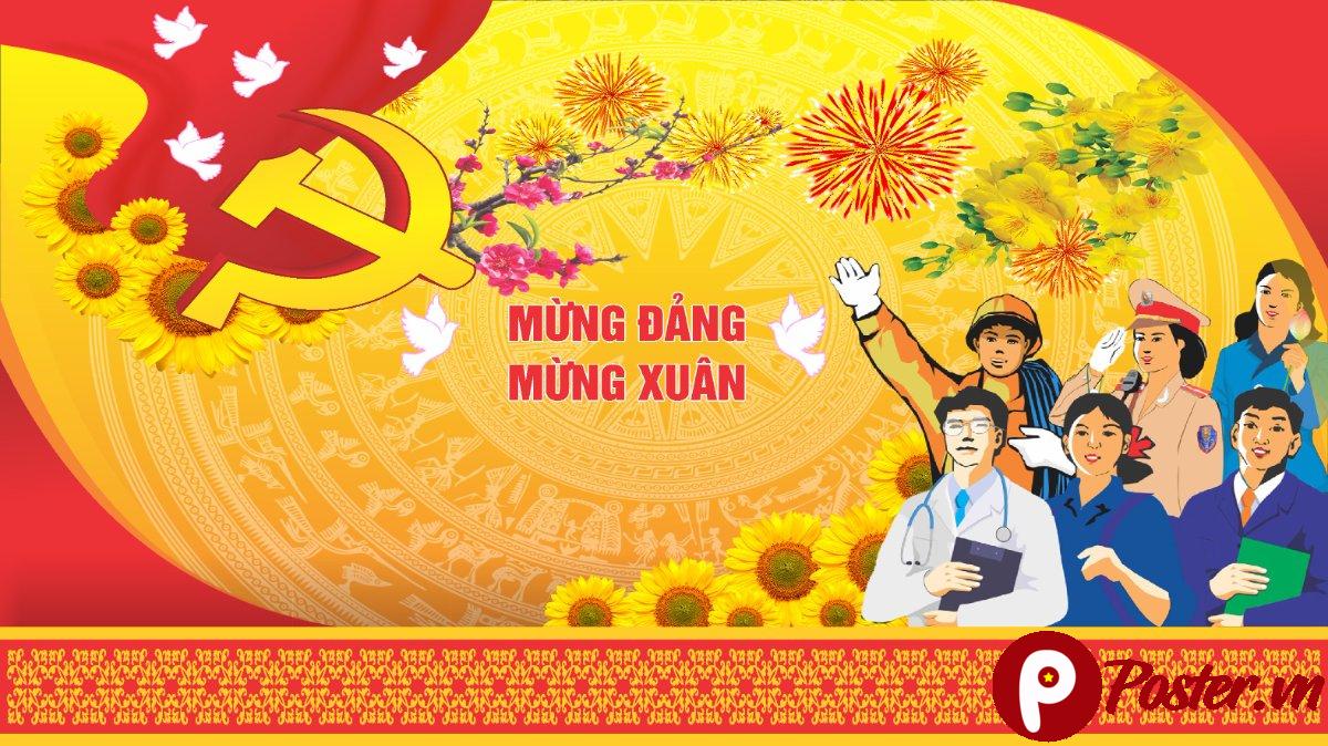 Pano Mừng Đảng Mừng Xuân Nhâm Dần 2022 - Chi tiết 5