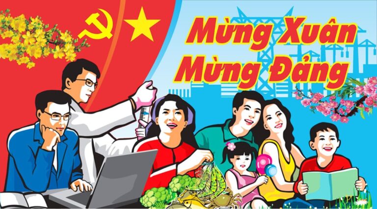 Pano Mừng Đảng Mừng Xuân