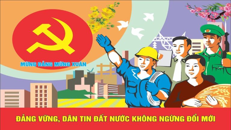 Pano Mừng Đảng Mừng Xuân