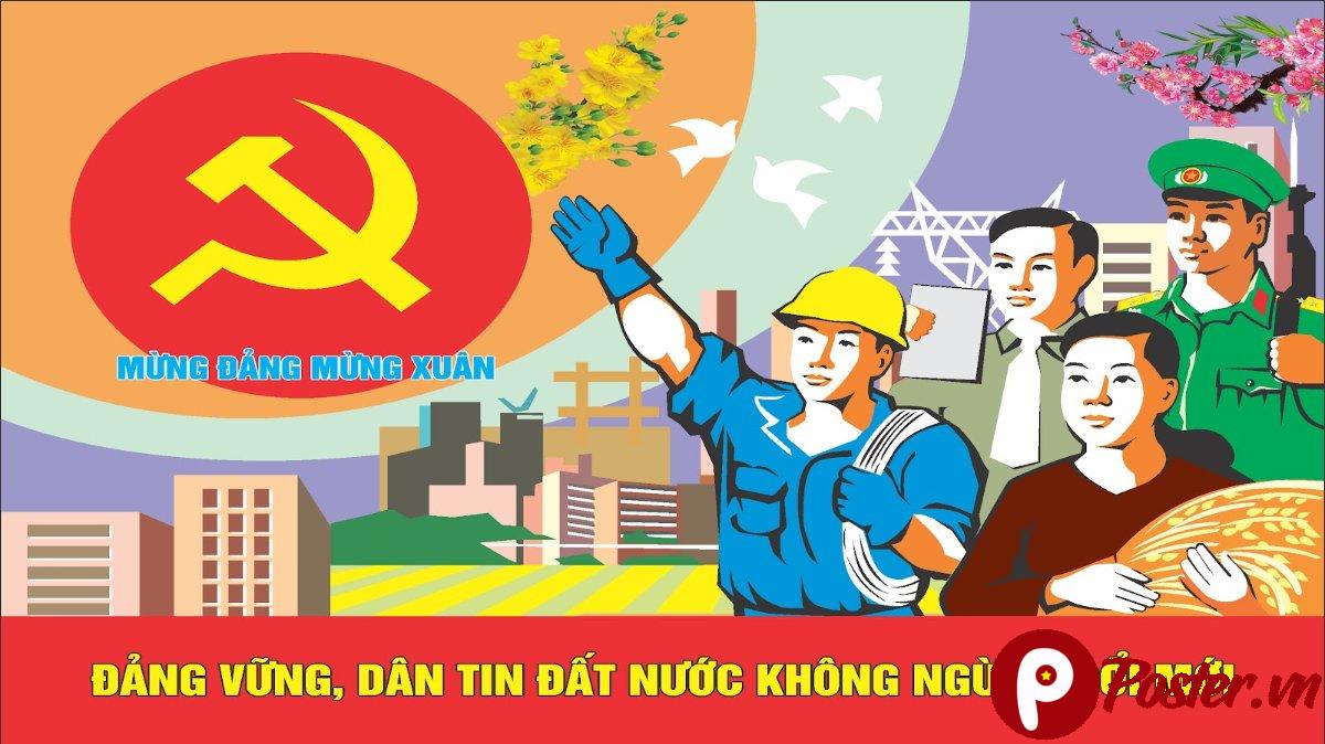 Pano Mừng Đảng Mừng Xuân