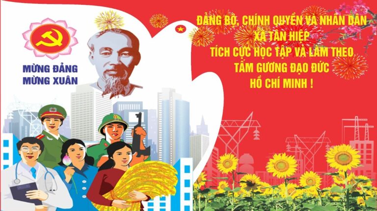 Pano Mừng Đảng Mừng Xuân