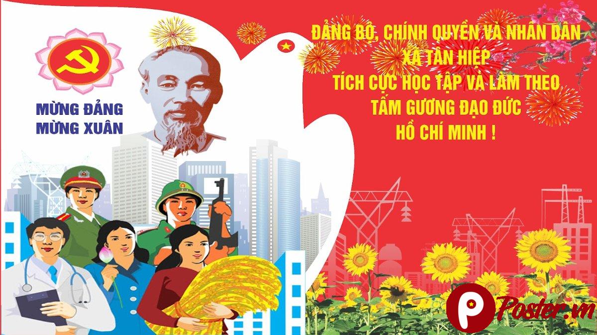 Pano Mừng Đảng Mừng Xuân