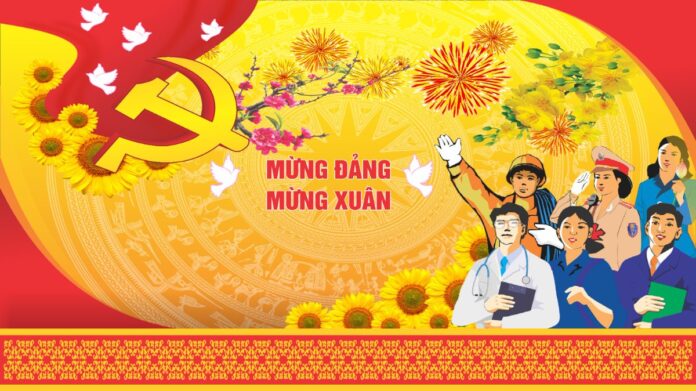 Pano Mừng Đảng Mừng Xuân