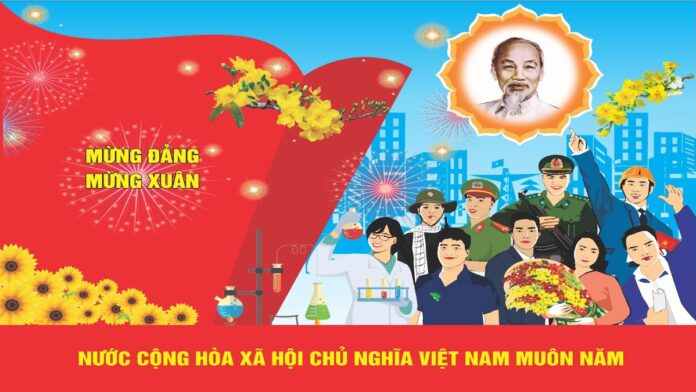 Pano Mừng Đảng Mừng Xuân